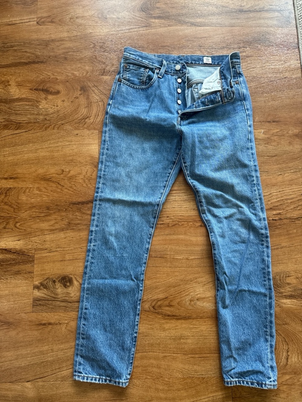 Women’s Modern Vintage Levi’s 501 Whitw Oak Cone Denim